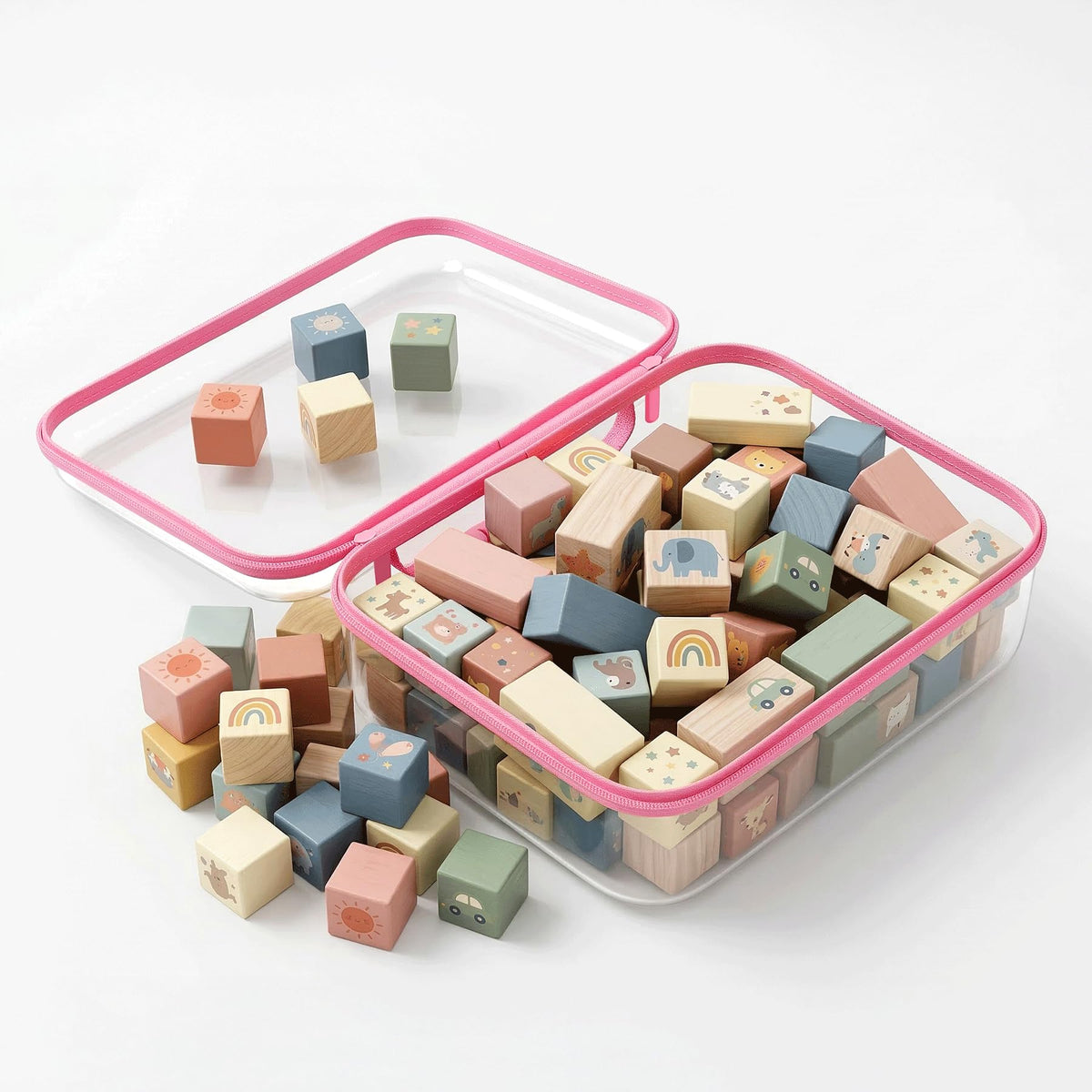 YSHXNX medium toiletry bag contents with waterproof zipper closure.