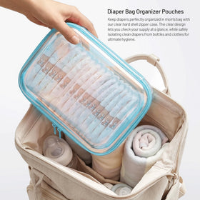 YSHXNX portable travel organizer keeps essentials neatly separated.
