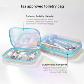 YSHXNX waterproof clear bag protects contents and simplifies packing.