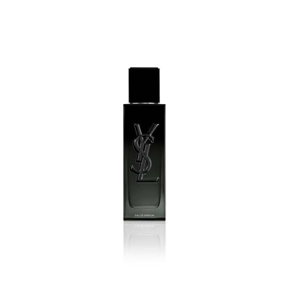 Close-up cap detail of YSL MYSLF bottle, emphasizing refined craftsmanship.