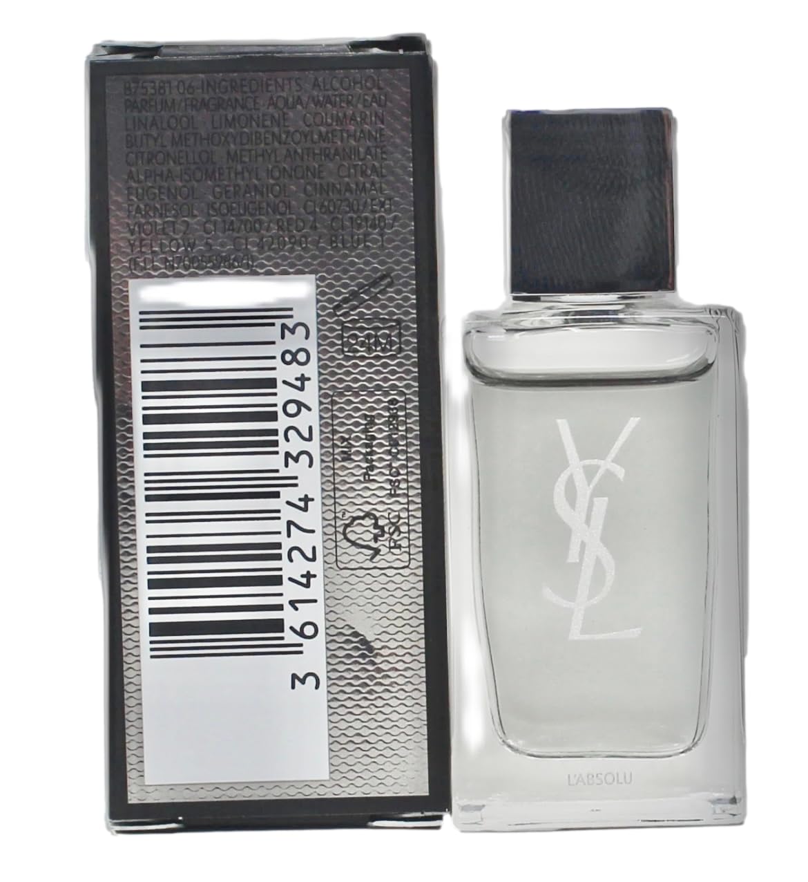 Close-up of the cap on Myslf L'absolu Parfum highlighting refined detail and travel readiness