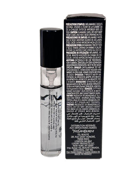 YSL MYSLF LE PARFUM packaging detail travel-friendly scent presentation.