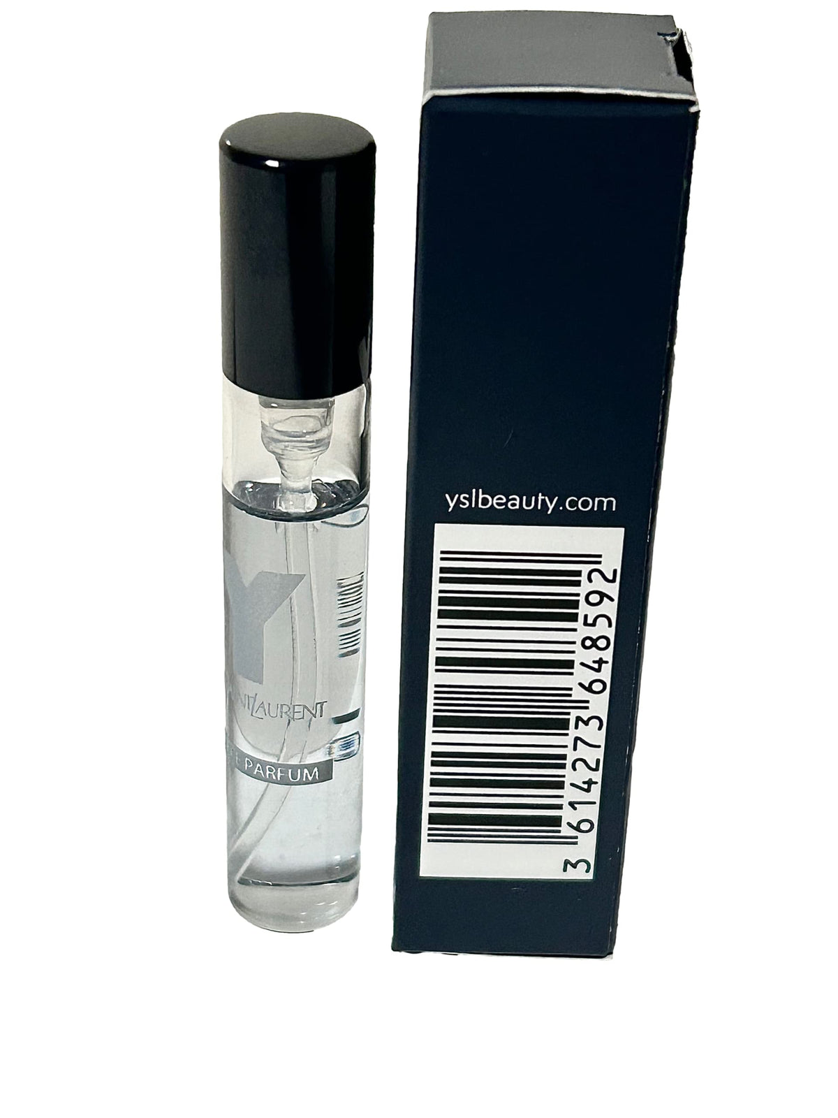 YSL Y Men mini spray travel packaging shown for convenient carry.