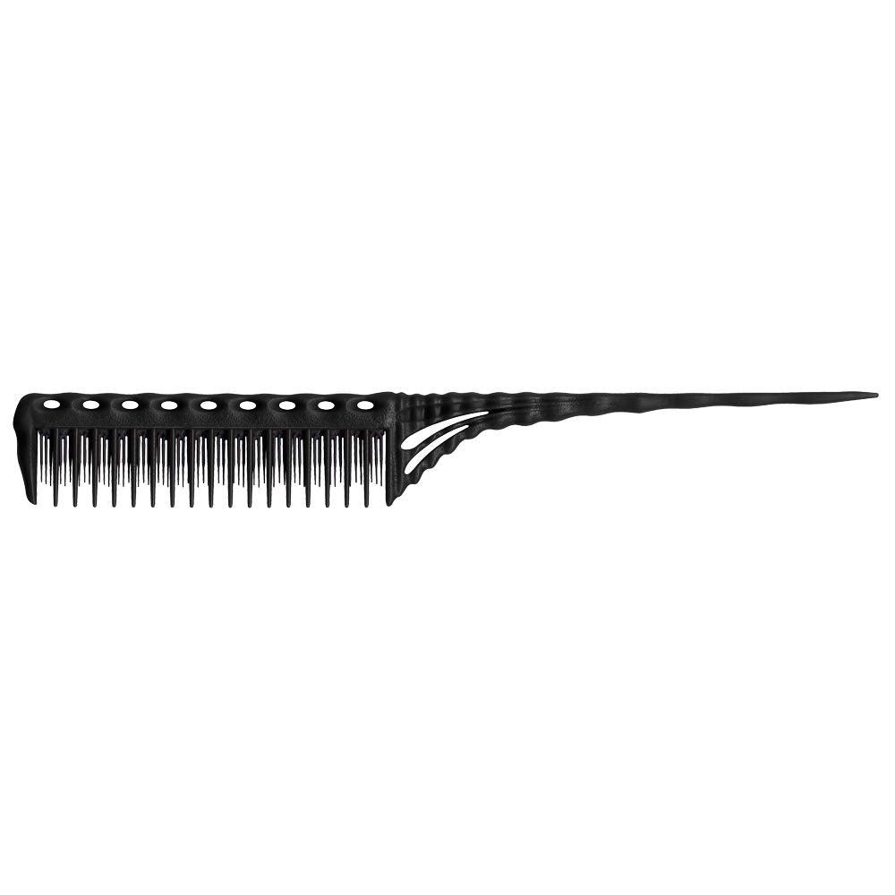 Y.S.PARK Special Teasing Comb 150 Black for precise backcombing and strong base.