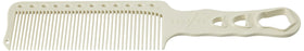 Y.S.PARK YS-282 clipper comb with ergonomic handle provides a secure grip during precise cuts.
