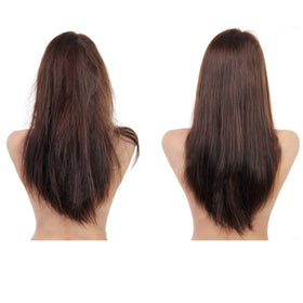 YSSER ingredients label detailing keratin and proteins for hair rebuilding