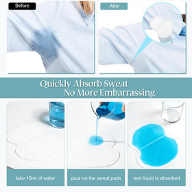 YSSPPOY ultra-thin armpit pad showcases 0.03 inch profile for discreet fit