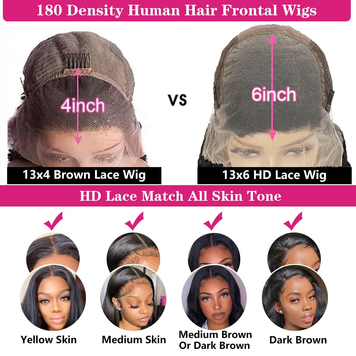 Ysxbui baby hair and deep part options for versatile styling