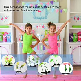 Yszhijia flower sprout clip delivers cute charm and reliable grip during school days.