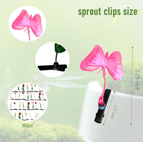 Yszhijia leaf sprout clip perfect for accessorizing bags or hats as playful accents.