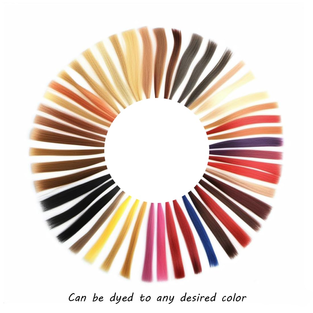 YTBYT blonde 613 swatches help visualize color on light hair tones.