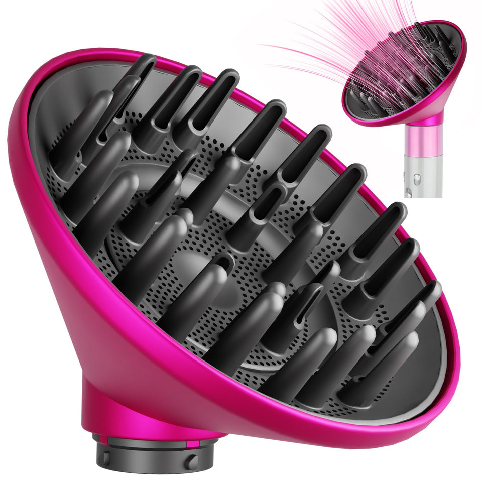 YTCHYYSK large diffuser for Dyson Airwrap, rose color, speeds drying.