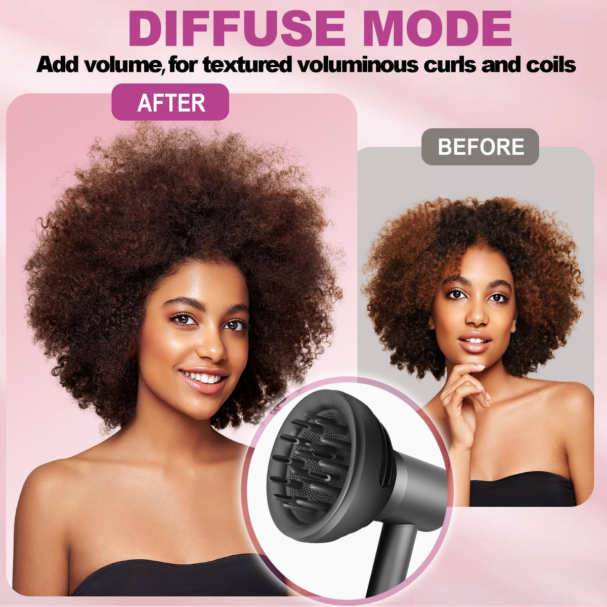 YTCHYYSK One-tool-two-modes illustration highlighting versatile styling options.
