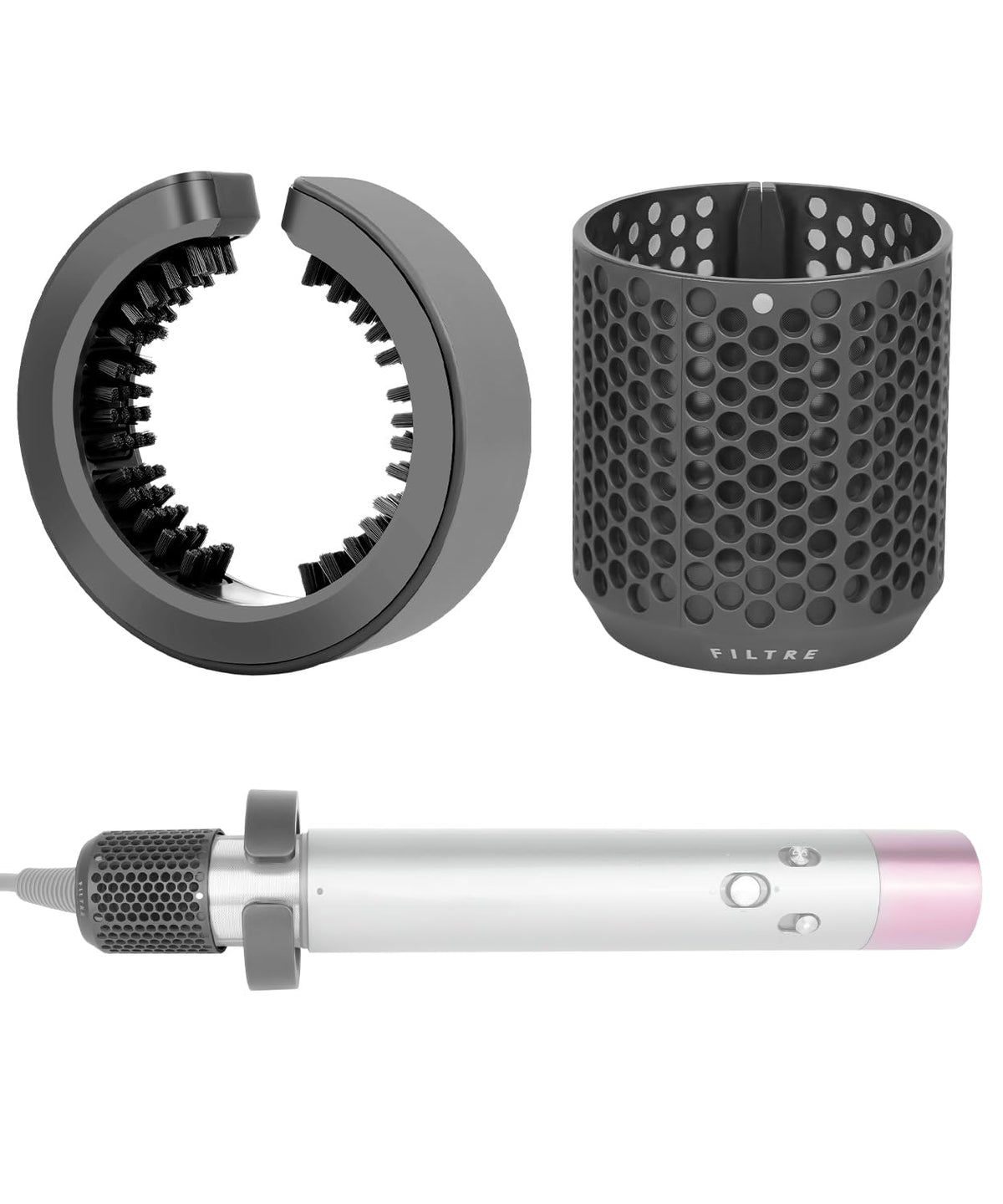 YTCHYYSK outer filter cage cover for Dyson Airwrap safeguards hair from direct heat
