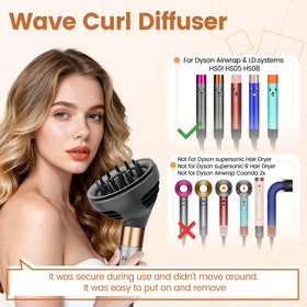YTCHYYSK Airflow-diffusion design promotes gentle curling.