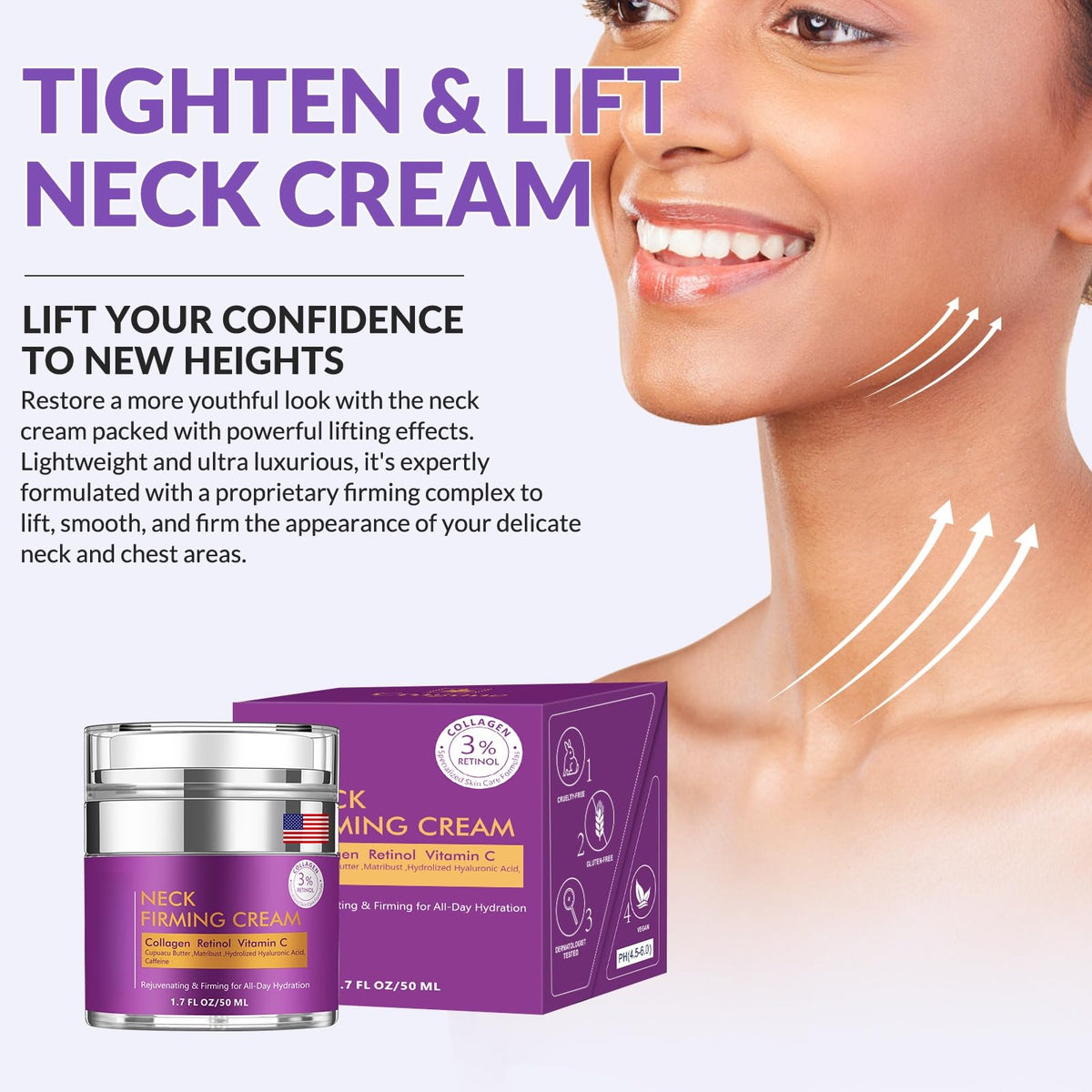 YTDB Hydrolyzed Hyaluronic Acid hydration detail shows deep moisture.