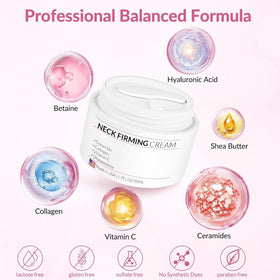 YTDB multi-use formula used on neck, face and décolleté for overall skin tone