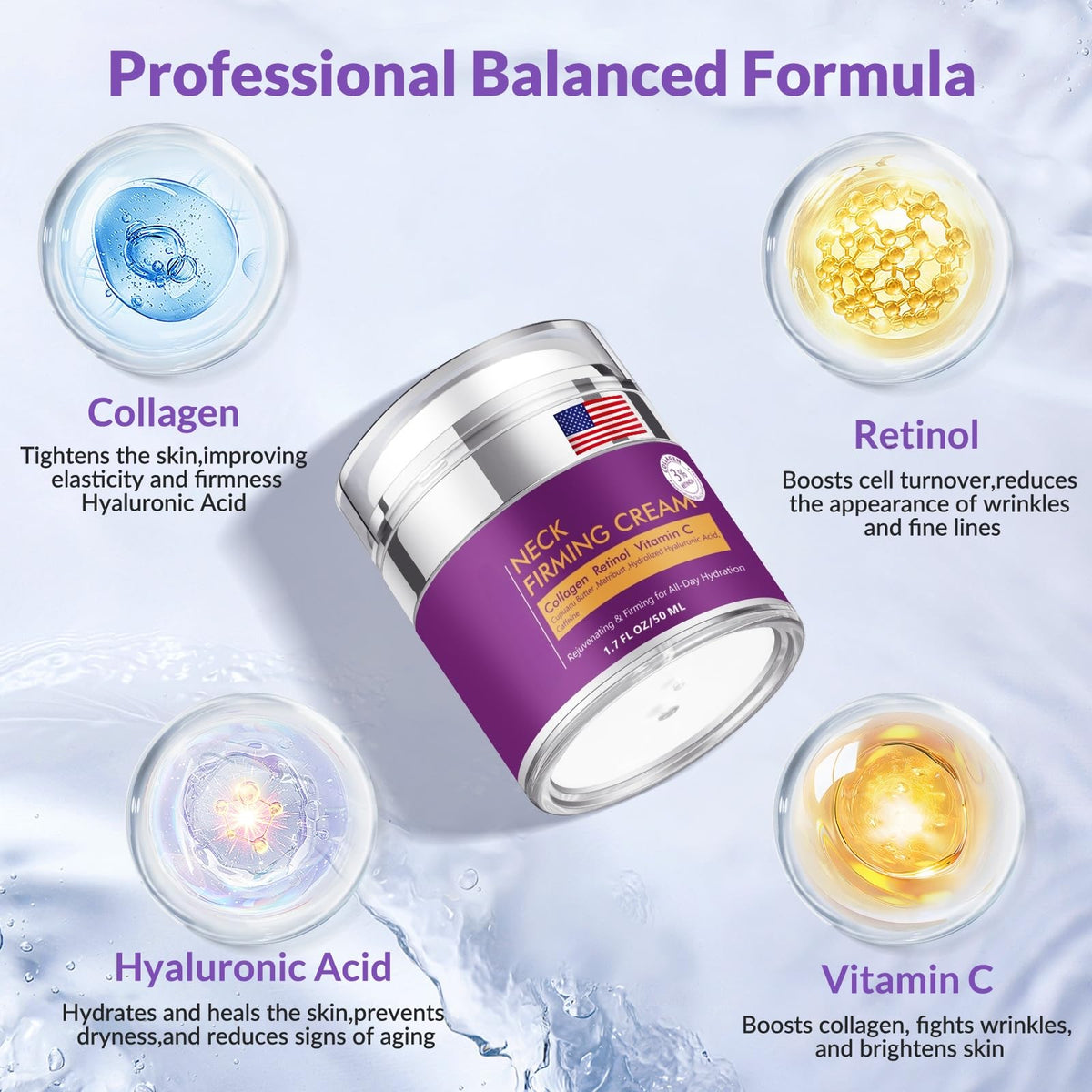 YTDB Retinol Complex application demonstrates lightweight cream for even skin tone.