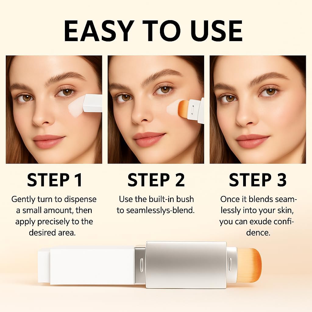 YTDJ Blanc Cover Cream Stick travel case ready for on-the-go touch-ups.