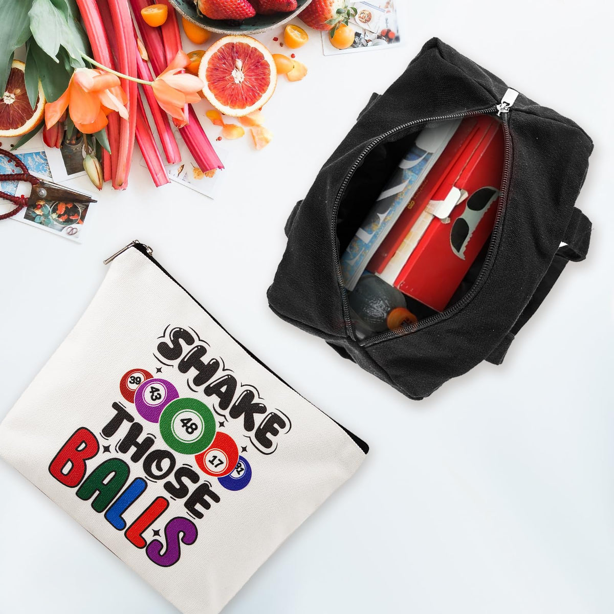 YTDYQFLZH giftable bingo bag for seniors and friends