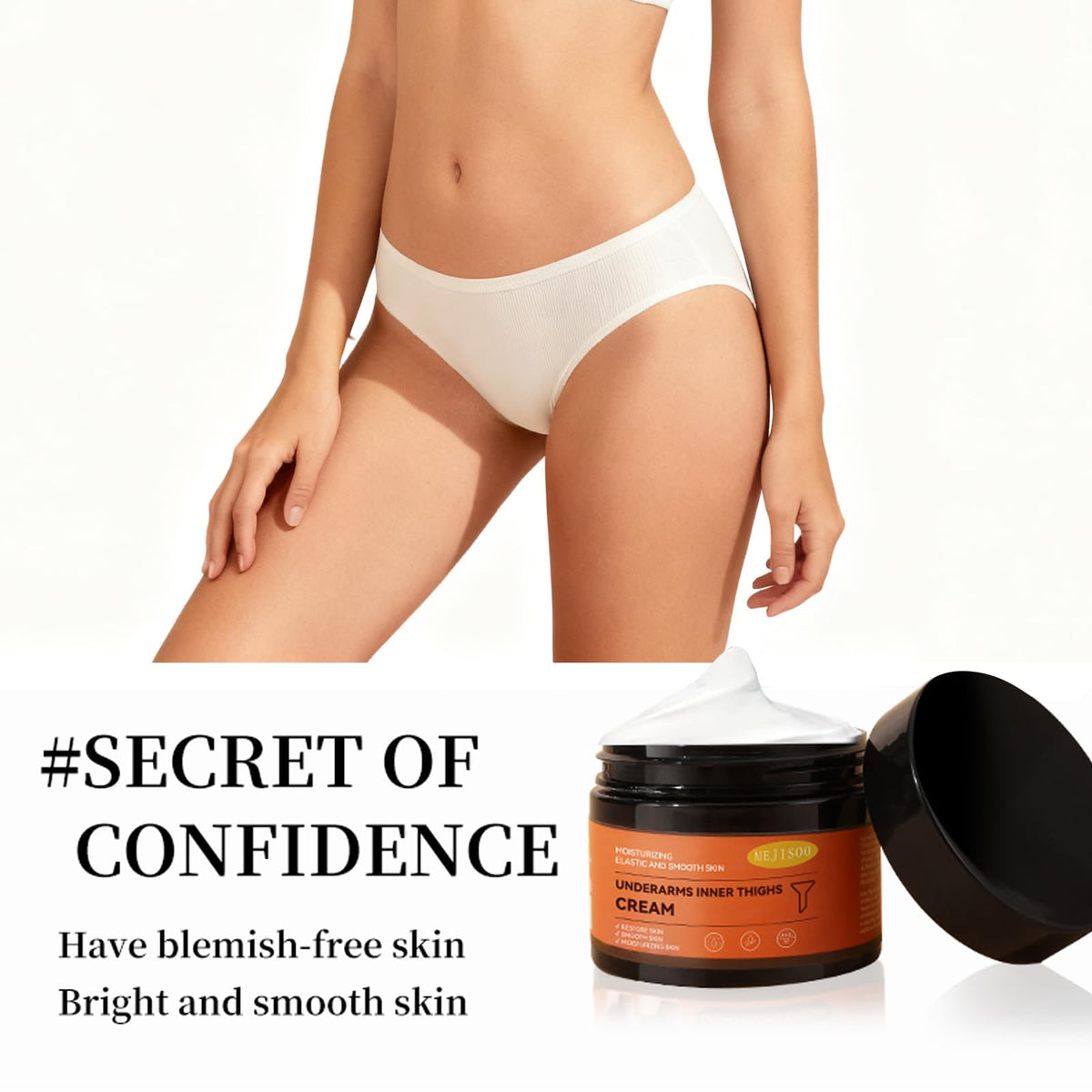 YTRAJU knees elbows brightening cream tube highlights gradual tone-evening benefits