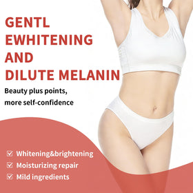 YTRAJU private-parts lightening cream closeup emphasizes gentle, skin-friendly formula