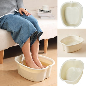 Ytterbium PP material foot basin is safe, stain-resistant, and easy to clean.