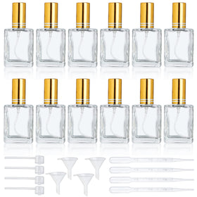 YU FENG 12x15ml glass bottle closeup with fine mist spray for precise application.