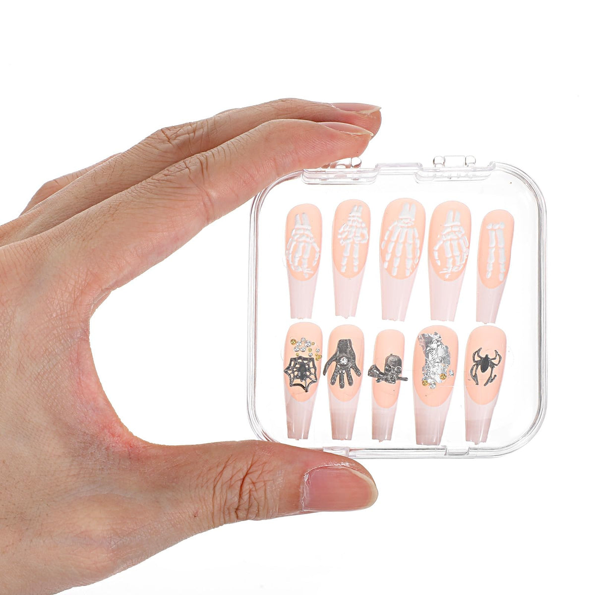 Yuanan lightweight acrylic storage for nails and accessories.