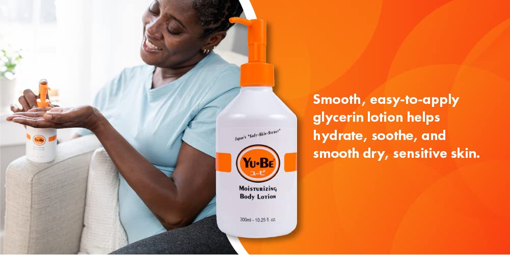 Yu-Be Body Lotion glycerin hydration for dry skin without heaviness