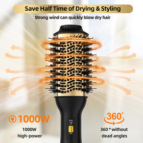Yucafy 3 heat settings tailor styling to texture.