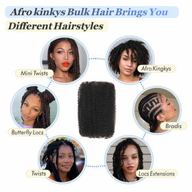 YuDragonFt full-head install bulk for complete protective styles.