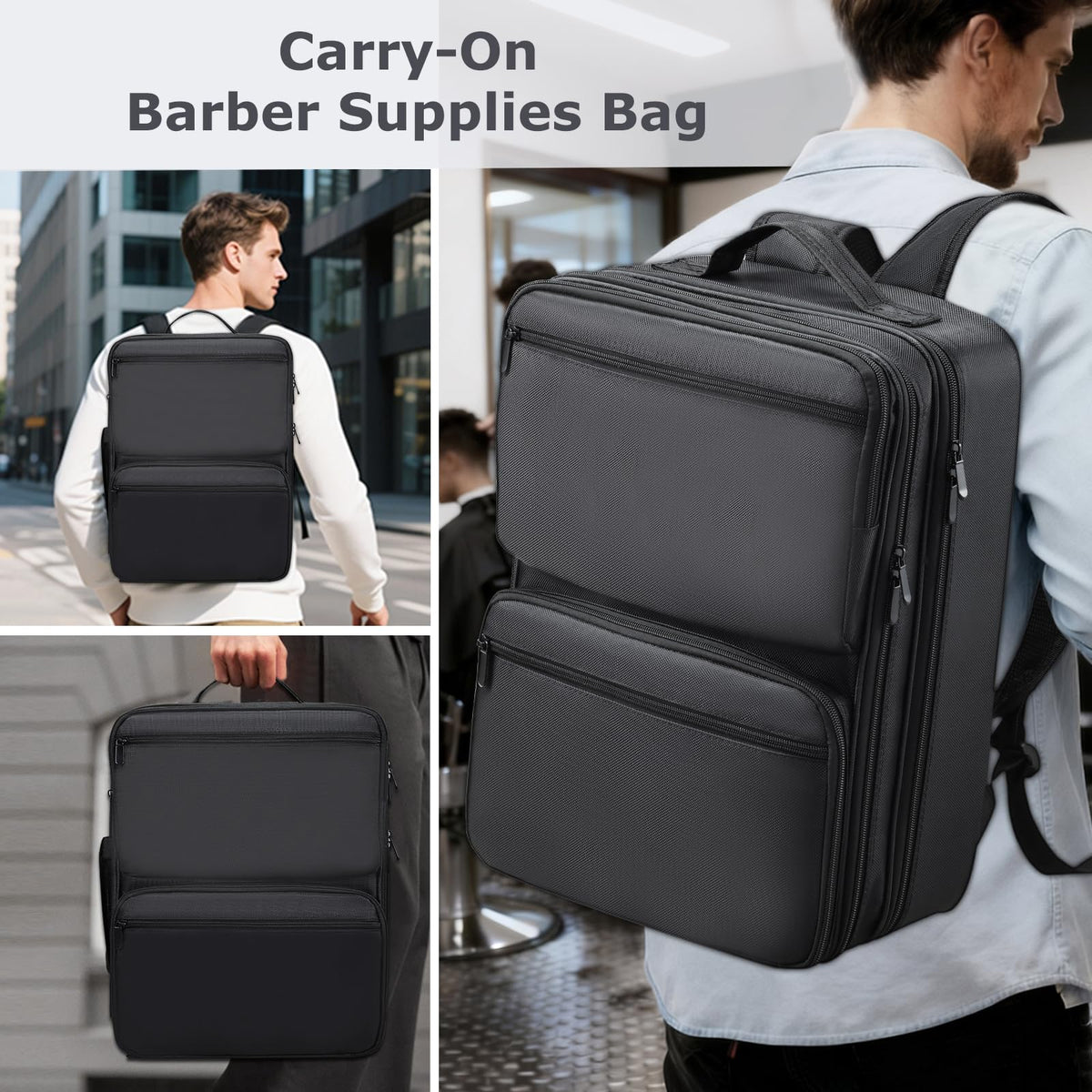 Yueieoun padded shoulder straps and top handle for comfortable all-day carrying