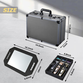 Yueieoun barber case lower compartment for large items