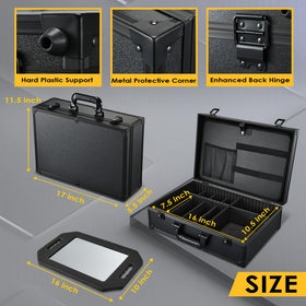 Yueieoun barber case travel-ready interior supports mobile grooming setups