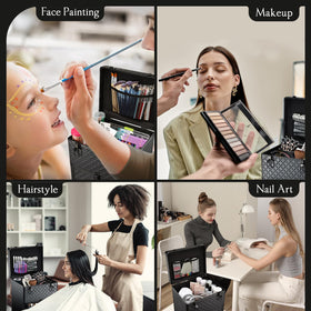 Yueieoun deep top case with mesh pocket keeps small items accessible