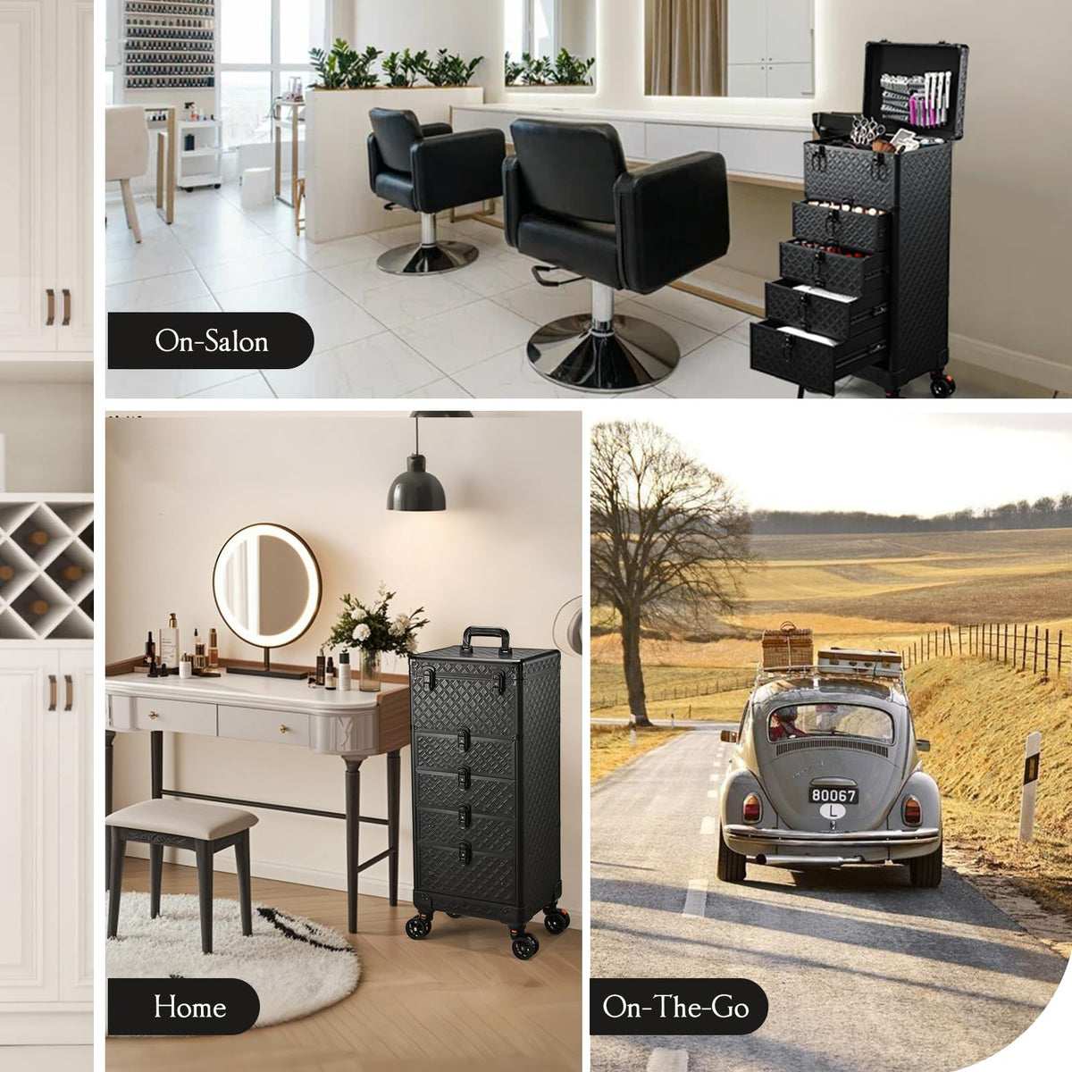 Yueieoun mobile salon solution ready for busy studios and client rooms