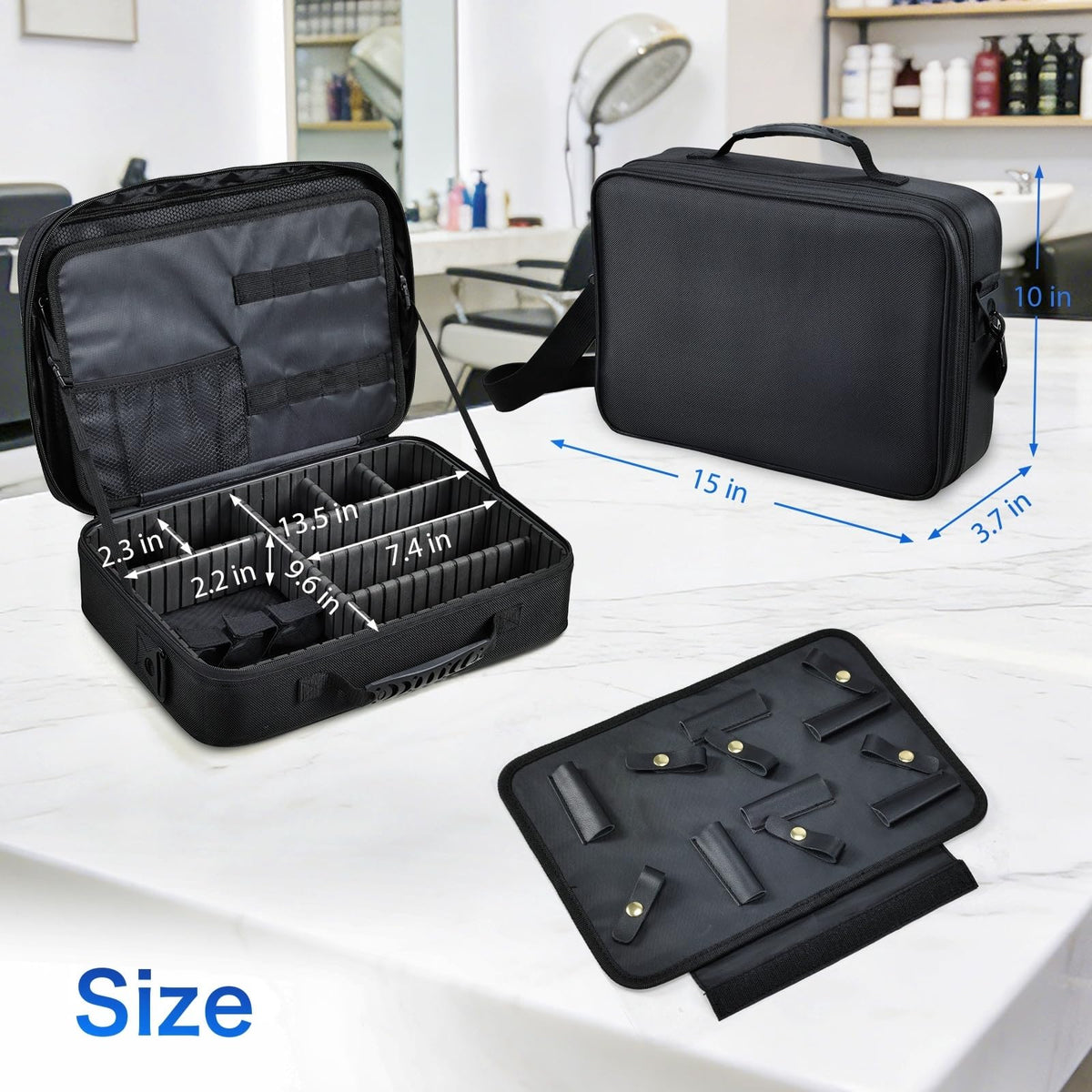 Yueieoun professional-grade organization ideal for shop, travel, or house calls.
