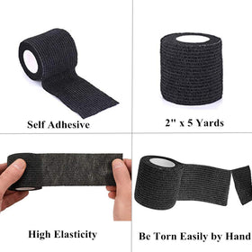 Yuelong tattoo machine grip wrap applied to handle reduces slip.