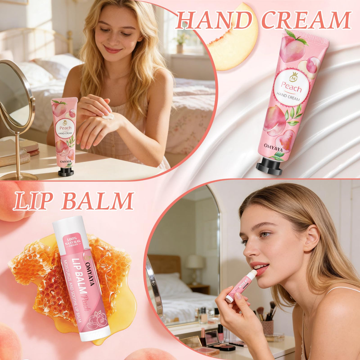 YUEONEWIN hand cream nourishing formula for dry hands.