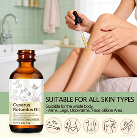 YUEPLATTNMAY Cyperus Rotundus oil supports moisturized skin after use