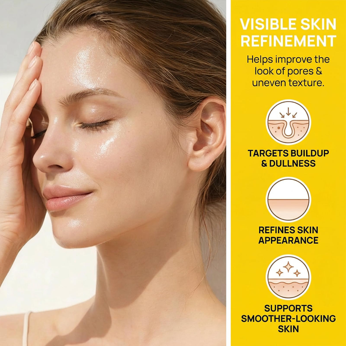 YUJIAS Australian Red Clay Mask texture being spread for gentle purification