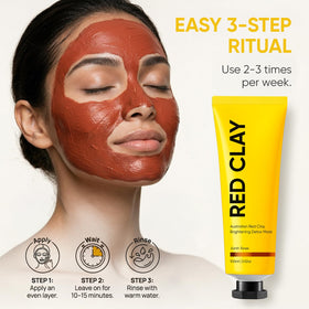 YUJIAS rinse-off moment with warm water revealing refreshed skin