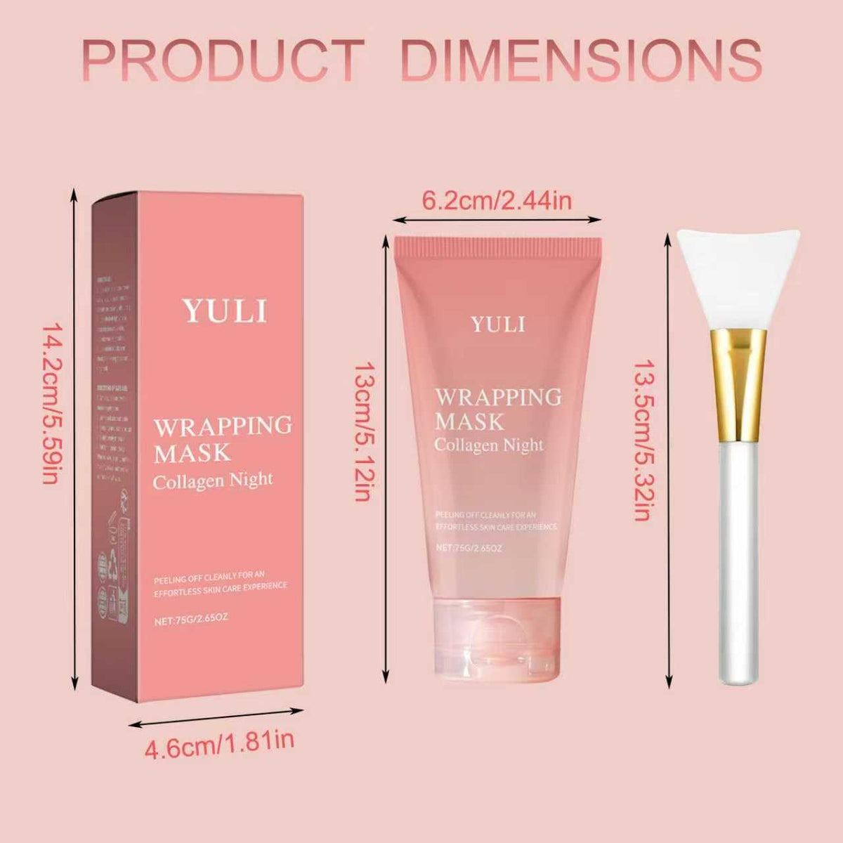 YULI night mask finish with subtle glow and refreshed look