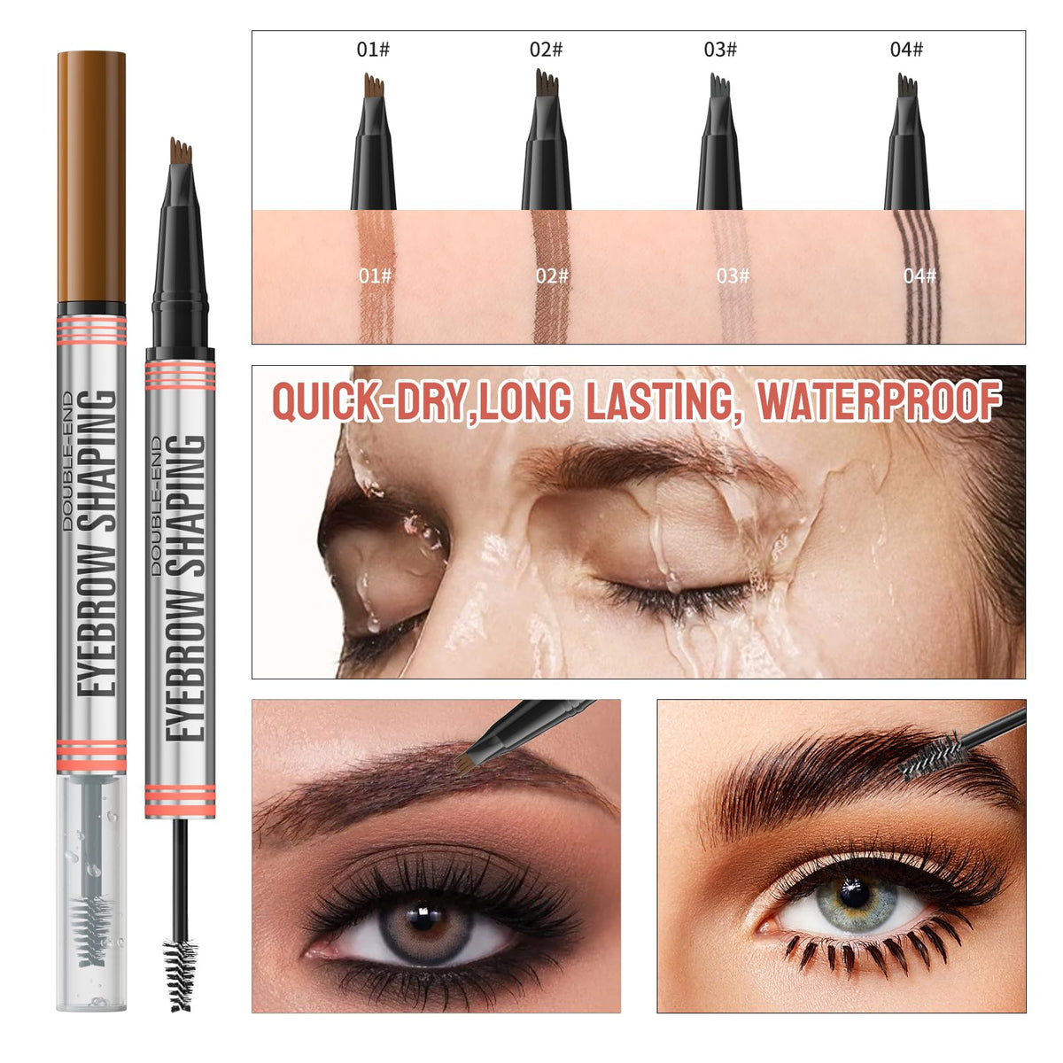Yulinlon 9705 dark brown shade matches multiple hair tones.