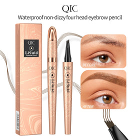 Yulinlon Q706 angled tip defines brows with realistic hair lines.