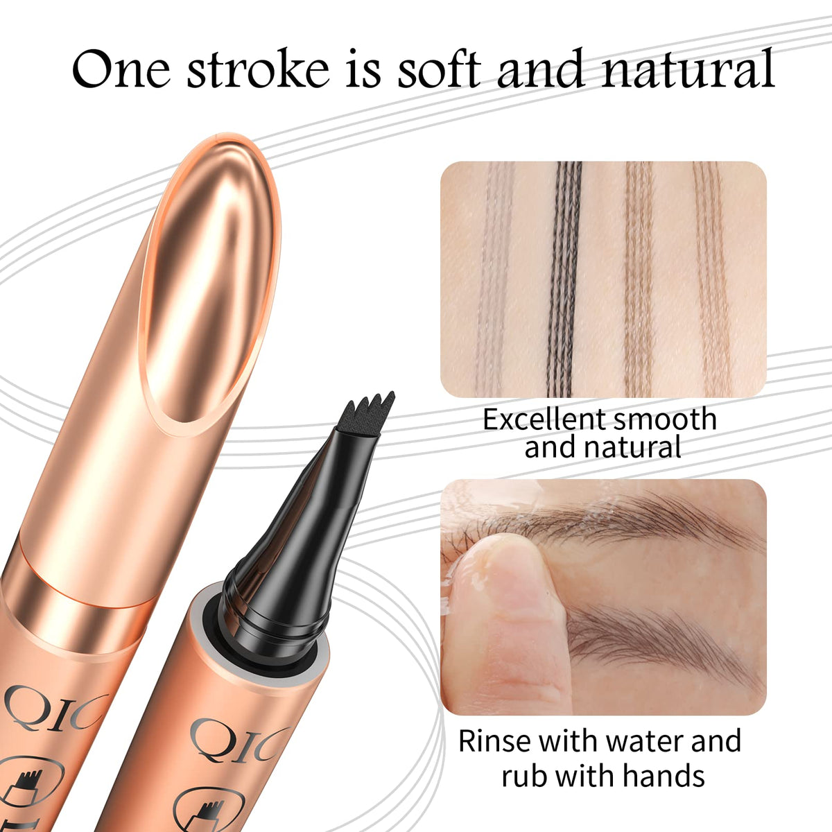 Yulinlon Q706 four shades including shade 2 Dark Brown blend well.
