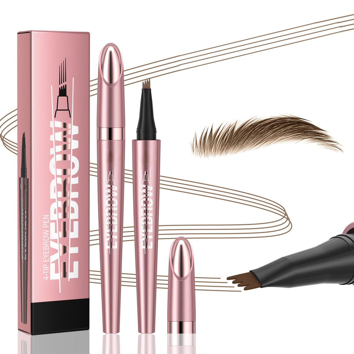 Yulinlon Q708 microblading pencil tip close up for precise hair like strokes