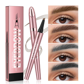 Yulinlon Q708 natural brows before after close up for day to night use