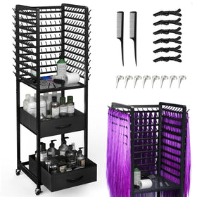 Yumkfoi 300 pegs braiding rack for efficient braiding sessions